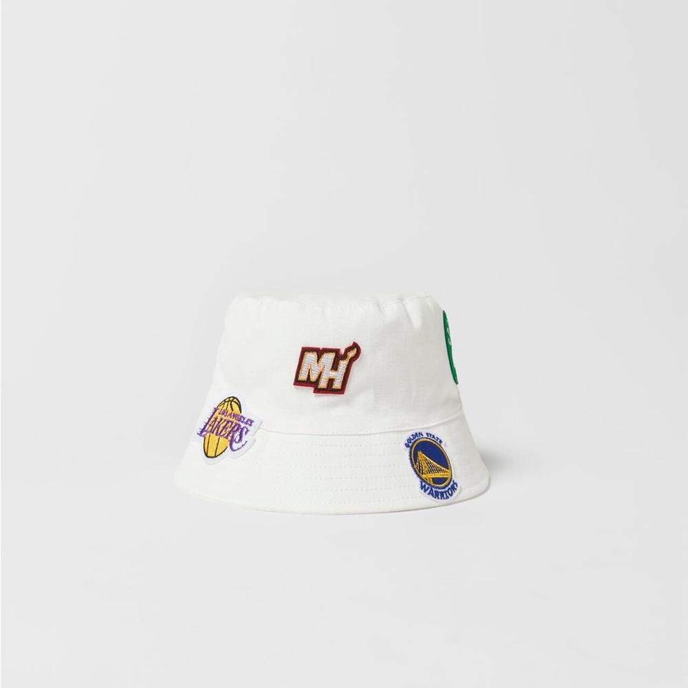 Zara Baby NBA Patch Bucket Hat Size 3-5 years